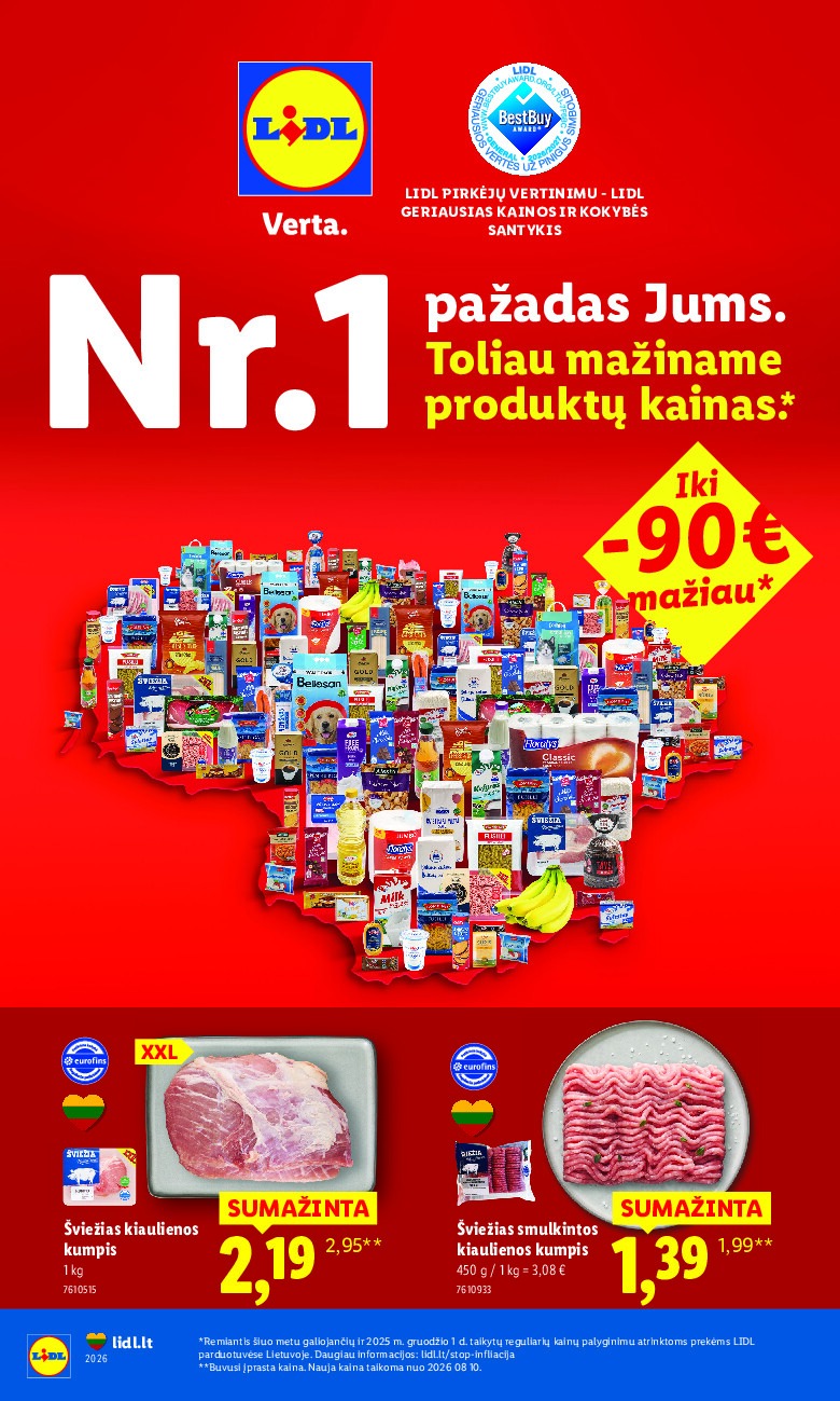 lidl - Nr. 1 pažadas Jums (2026-08-17 - 2026-10-04)