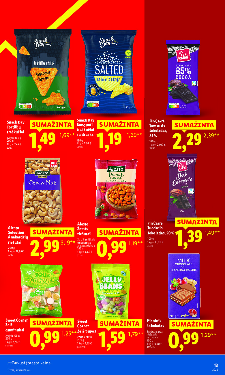 lidl - Nr. 1 pažadas Jums (2026-08-17 - 2026-10-04) - page: 13
