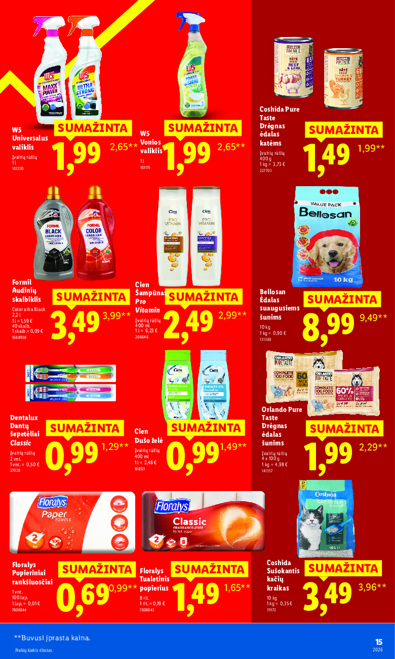 lidl - Nr. 1 pažadas Jums (2026-08-17 - 2026-10-04) - page: 15