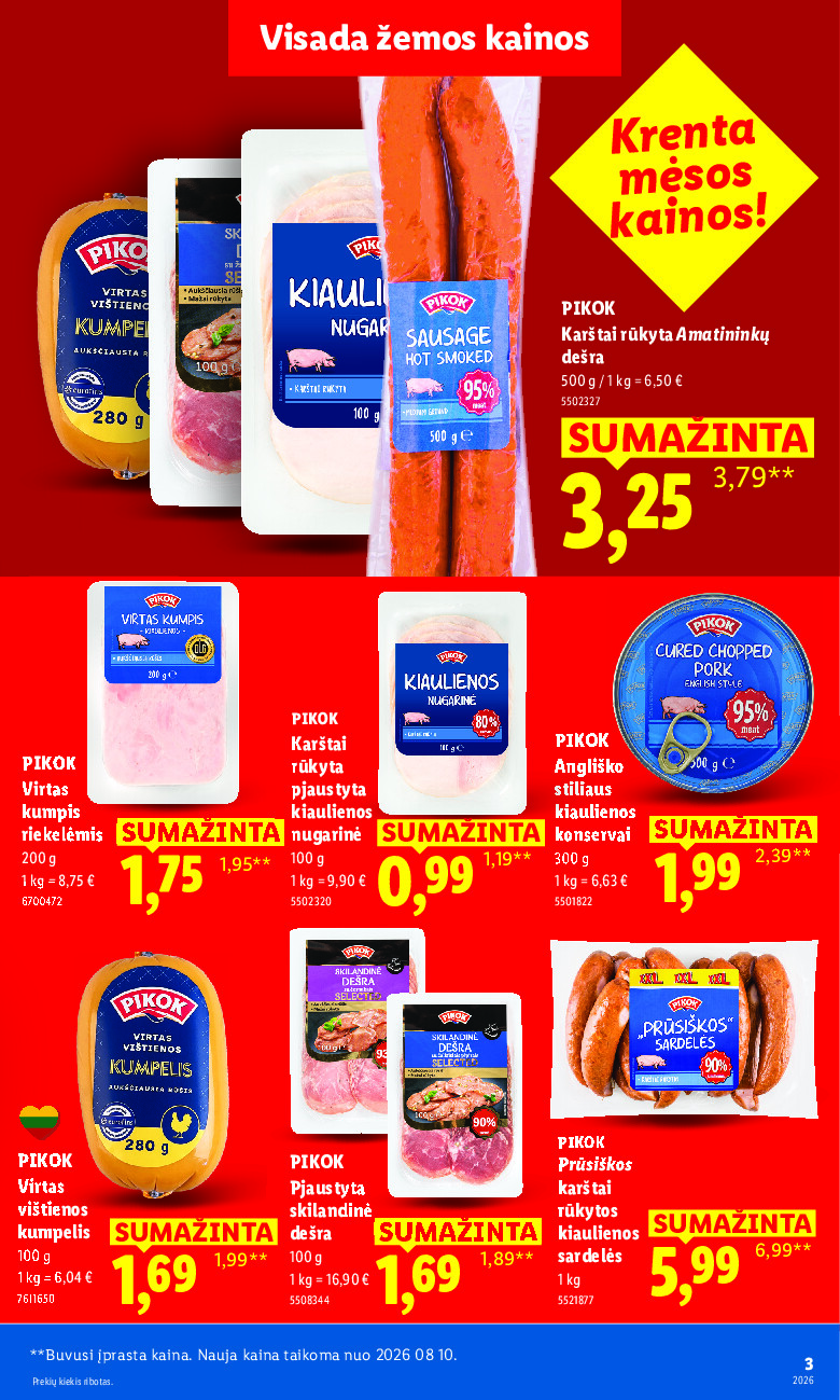 lidl - Nr. 1 pažadas Jums (2026-08-17 - 2026-10-04) - page: 3