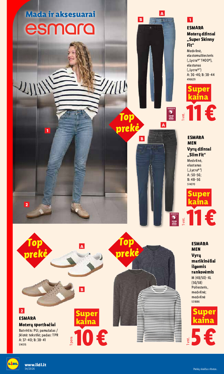lidl - NE MAISTO PREKIŲ PASIŪLYMAI (2026-08-17 - 2026-08-23) - page: 2
