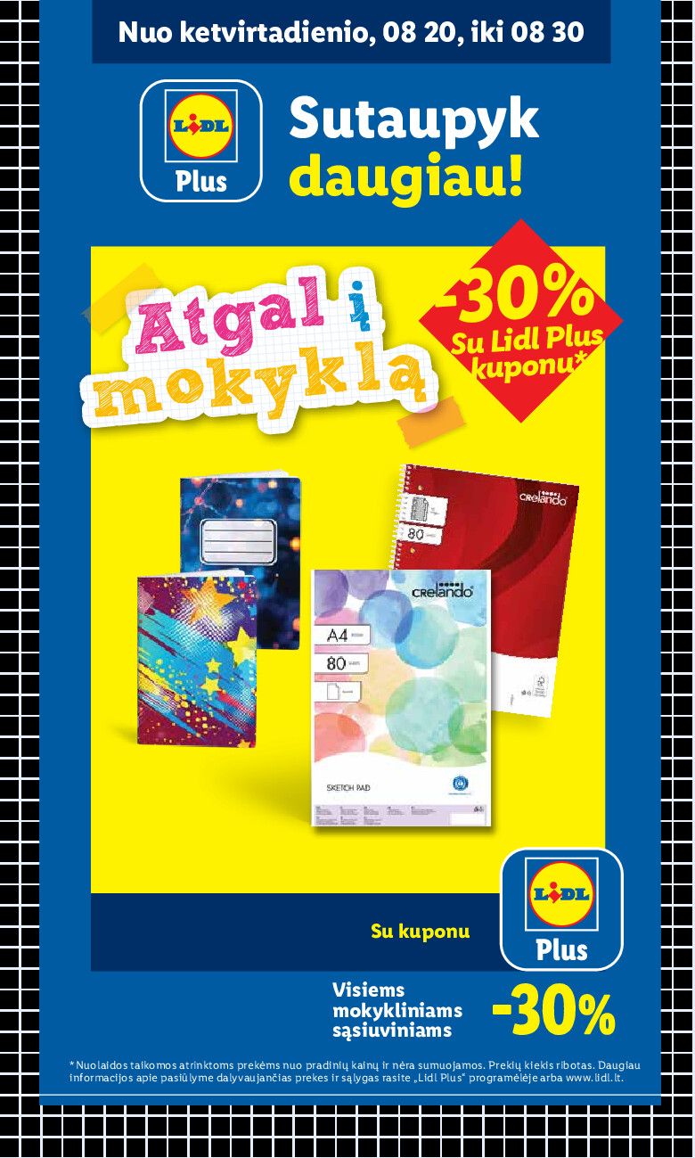 lidl - NE MAISTO PREKIŲ PASIŪLYMAI (2026-08-17 - 2026-08-23) - page: 26