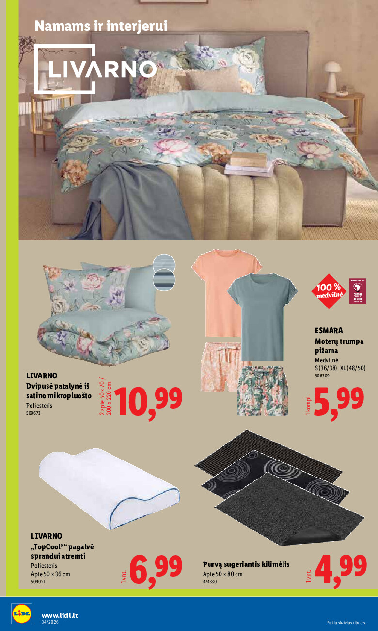 lidl - NE MAISTO PREKIŲ PASIŪLYMAI (2026-08-17 - 2026-08-23) - page: 8