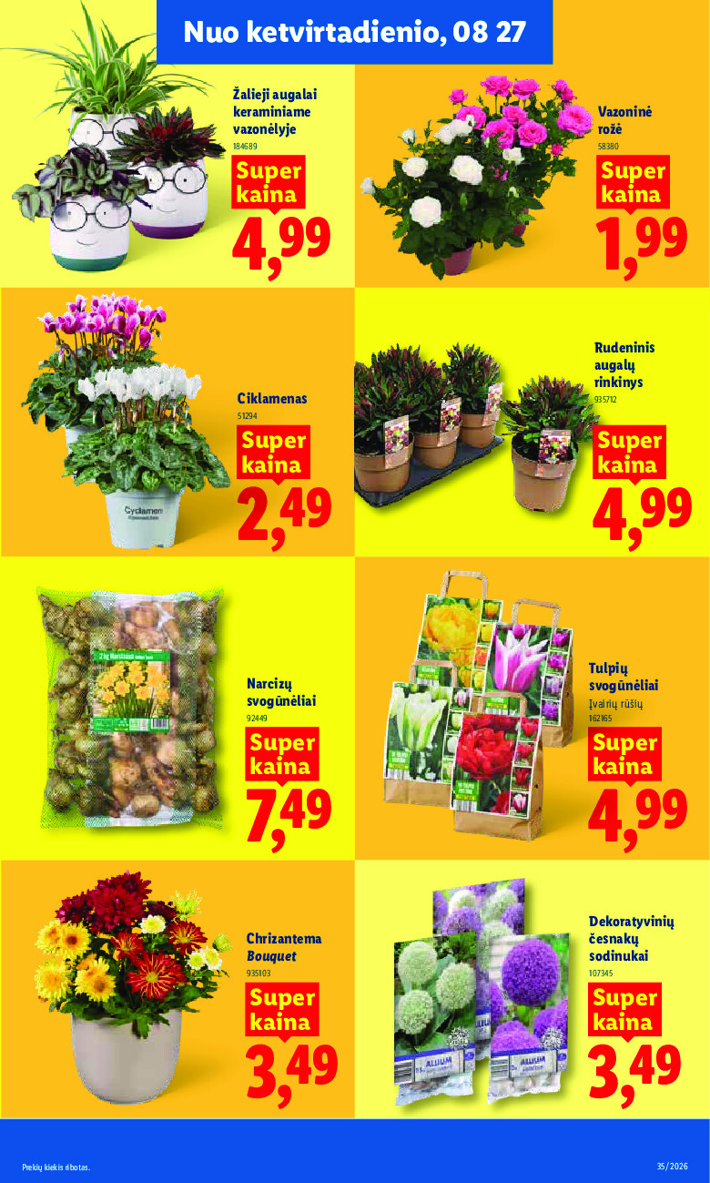 lidl - MAISTO PREKIŲ PASIŪLYMAI (2026-08-24 - 2026-08-30) - page: 7