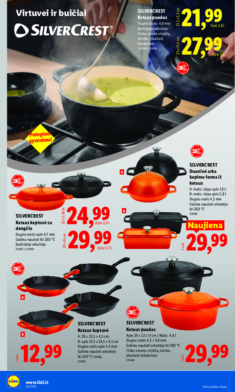 lidl - NE MAISTO PREKIŲ PASIŪLYMAI (2026-08-31 - 2026-09-06) - page: 20