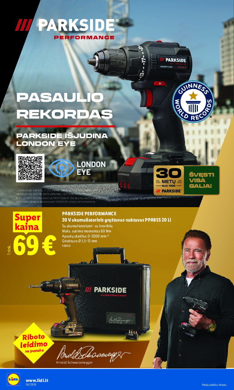 lidl - NE MAISTO PREKIŲ PASIŪLYMAI (2026-08-31 - 2026-09-06) - page: 4