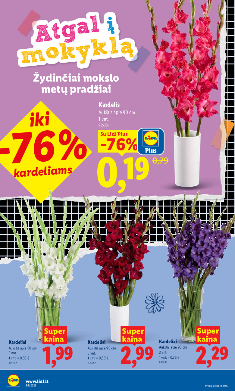 lidl - MAISTO PREKIŲ PASIŪLYMAI (2026-08-31 - 2026-09-06) - page: 2
