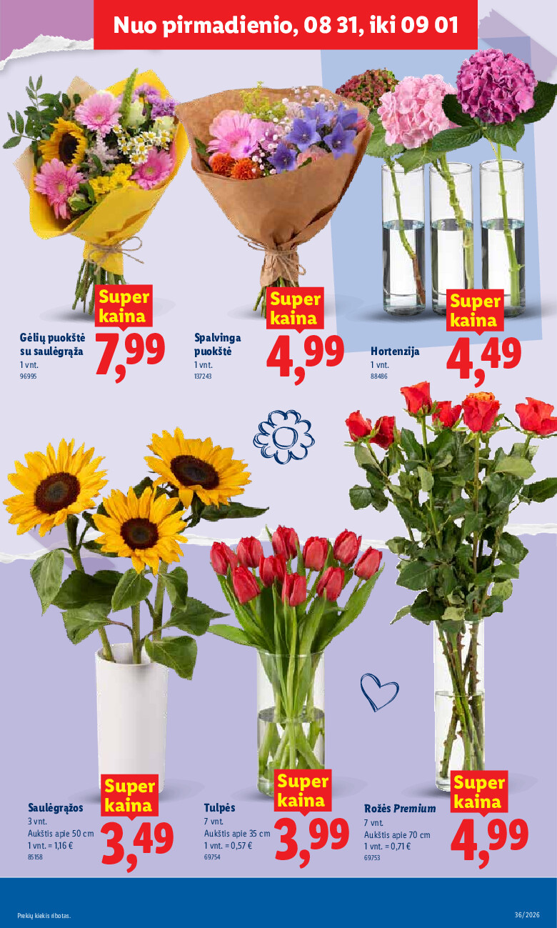 lidl - MAISTO PREKIŲ PASIŪLYMAI (2026-08-31 - 2026-09-06) - page: 3