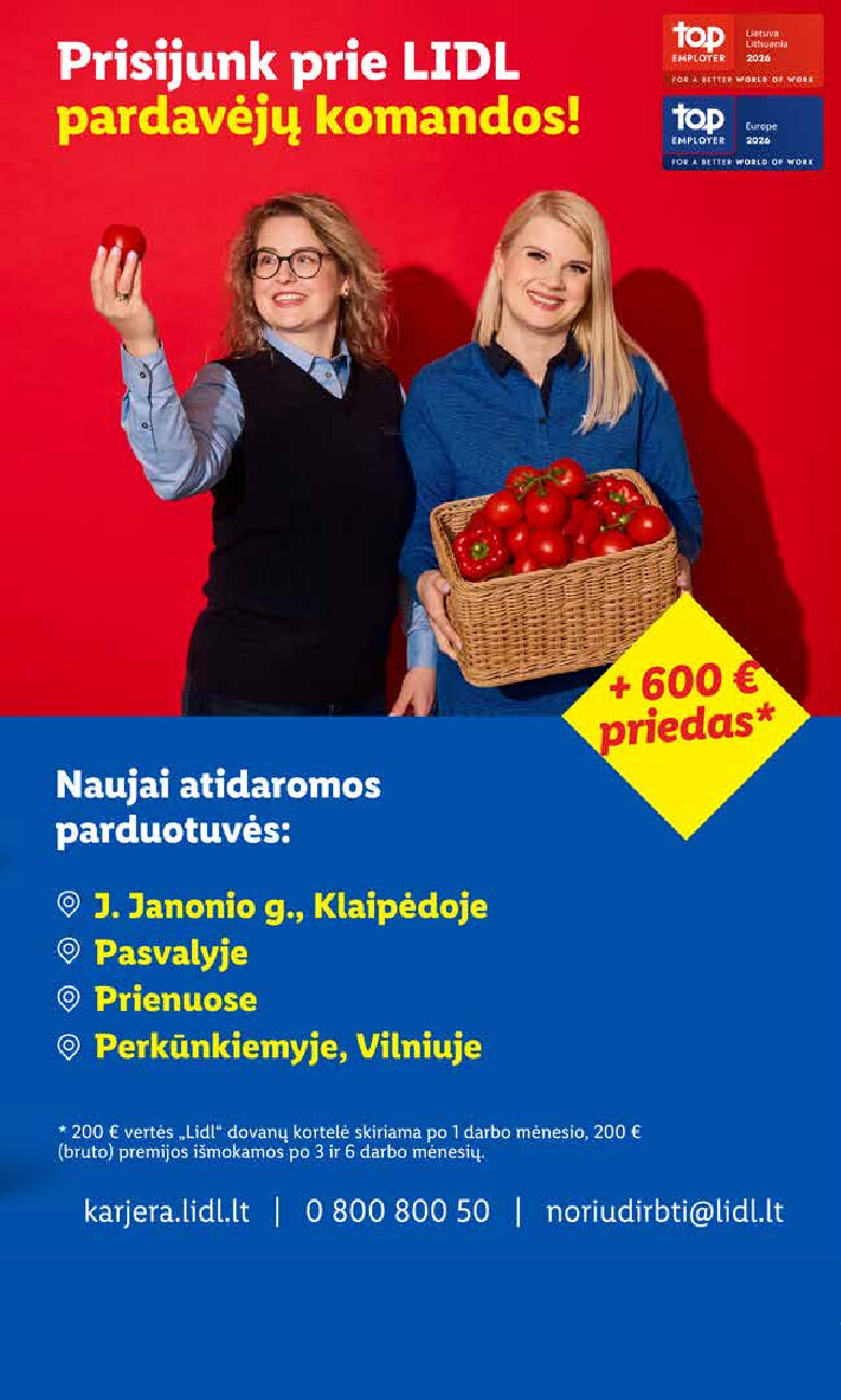 lidl - MAISTO PREKIŲ PASIŪLYMAI (2026-08-31 - 2026-09-06) - page: 25