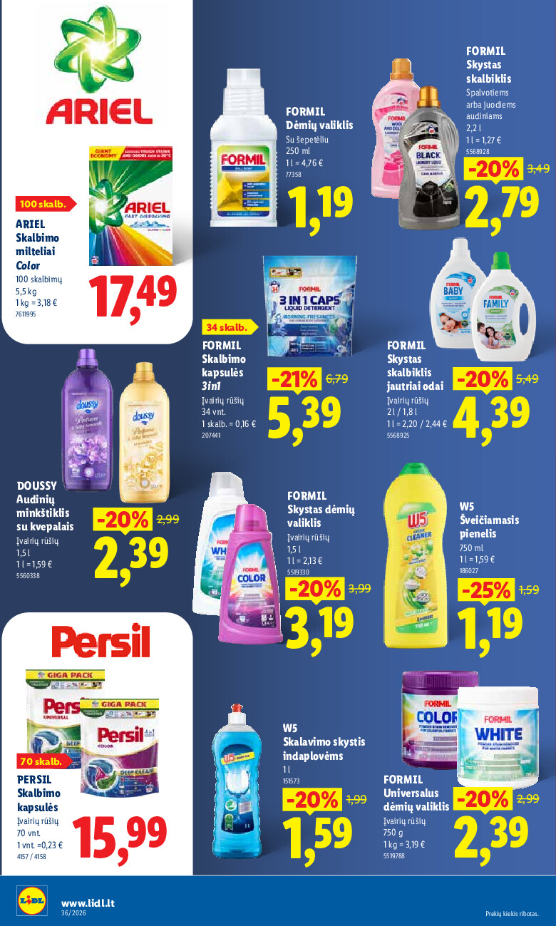 lidl - MAISTO PREKIŲ PASIŪLYMAI (2026-08-31 - 2026-09-06) - page: 28