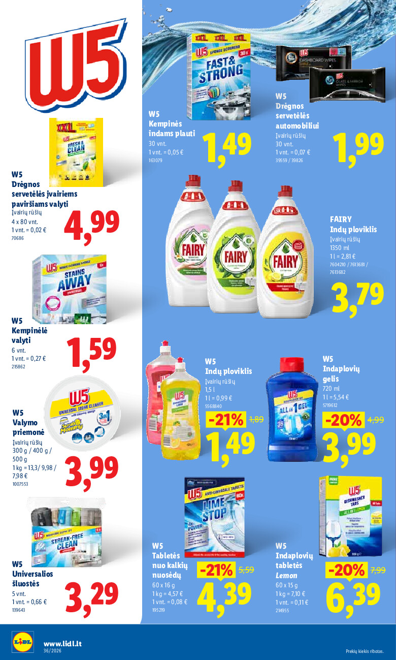 lidl - MAISTO PREKIŲ PASIŪLYMAI (2026-08-31 - 2026-09-06) - page: 30
