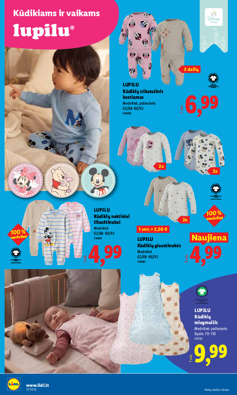 lidl - NE MAISTO PREKIŲ PASIŪLYMAI (2026-09-07 - 2026-09-13) - page: 20