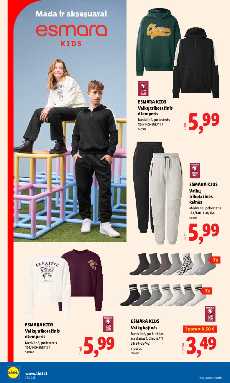 lidl - NE MAISTO PREKIŲ PASIŪLYMAI (2026-09-07 - 2026-09-13) - page: 22