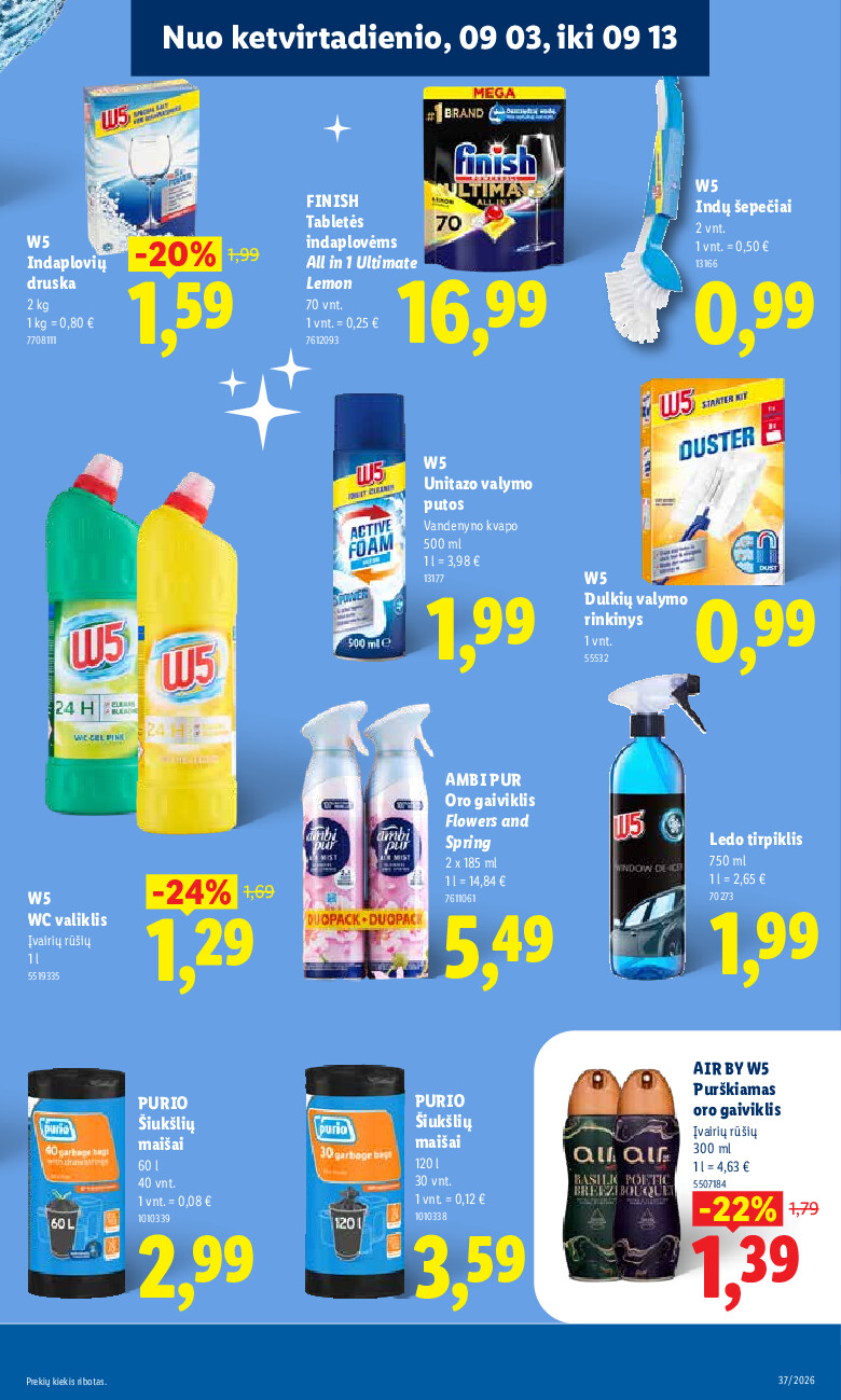lidl - MAISTO PREKIŲ PASIŪLYMAI (2026-09-07 - 2026-09-13) - page: 29