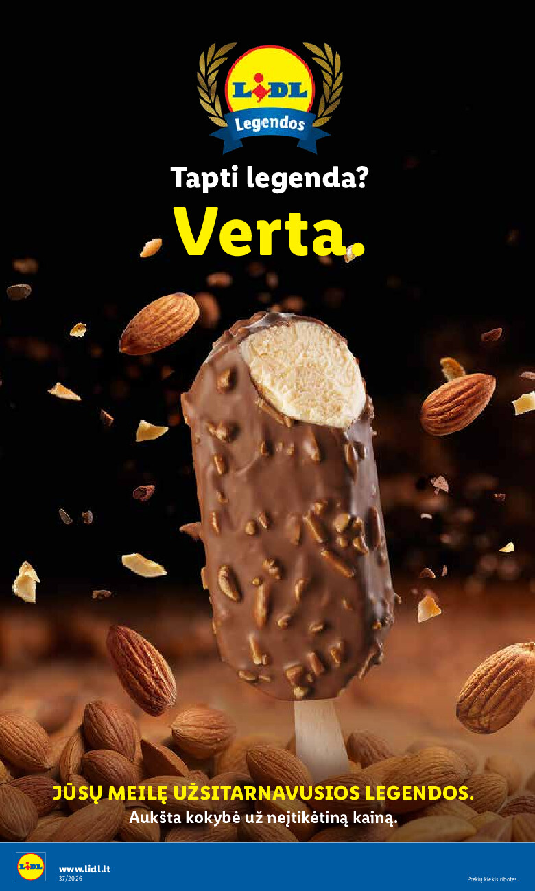 lidl - MAISTO PREKIŲ PASIŪLYMAI (2026-09-07 - 2026-09-13) - page: 34