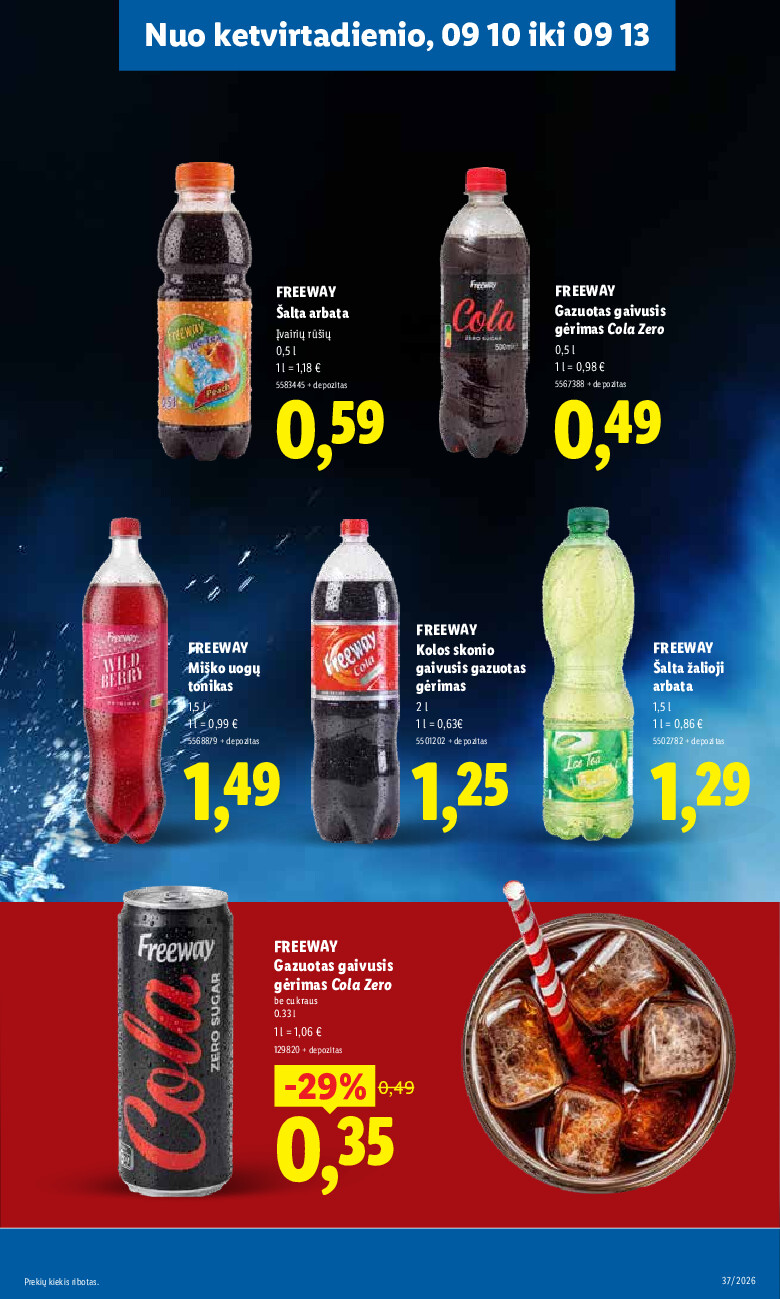 lidl - MAISTO PREKIŲ PASIŪLYMAI (2026-09-07 - 2026-09-13) - page: 37