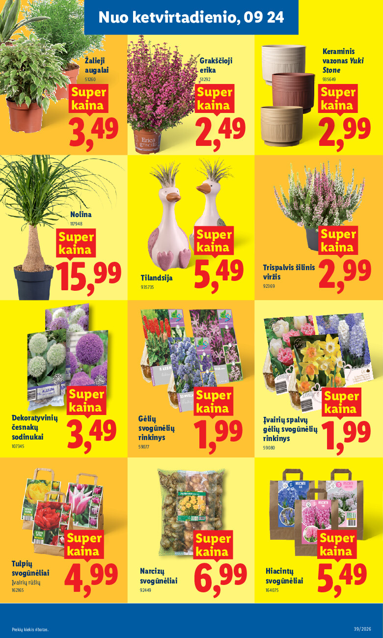 lidl - MAISTO PREKIŲ PASIŪLYMAI (2026-09-21 - 2026-09-27) - page: 17