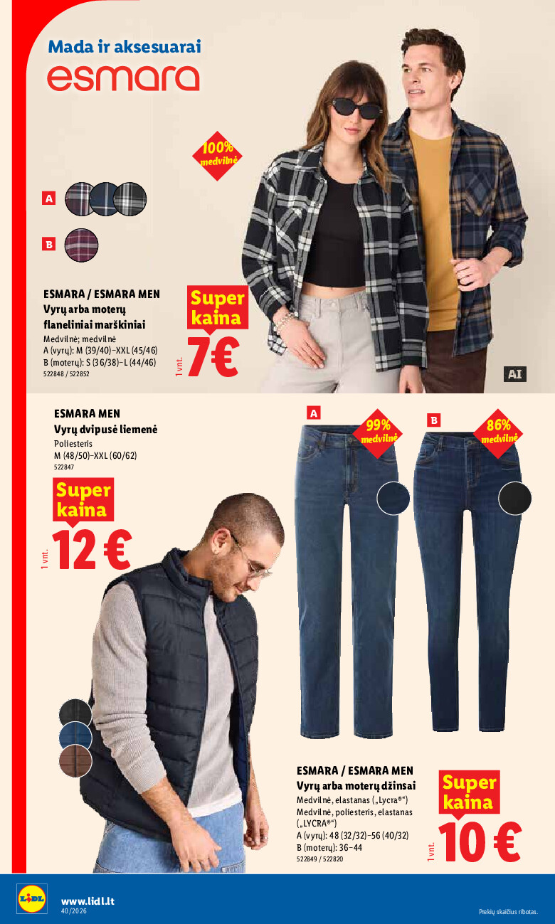 lidl - NE MAISTO PREKIŲ PASIŪLYMAI (2026-09-28 - 2026-10-04) - page: 2