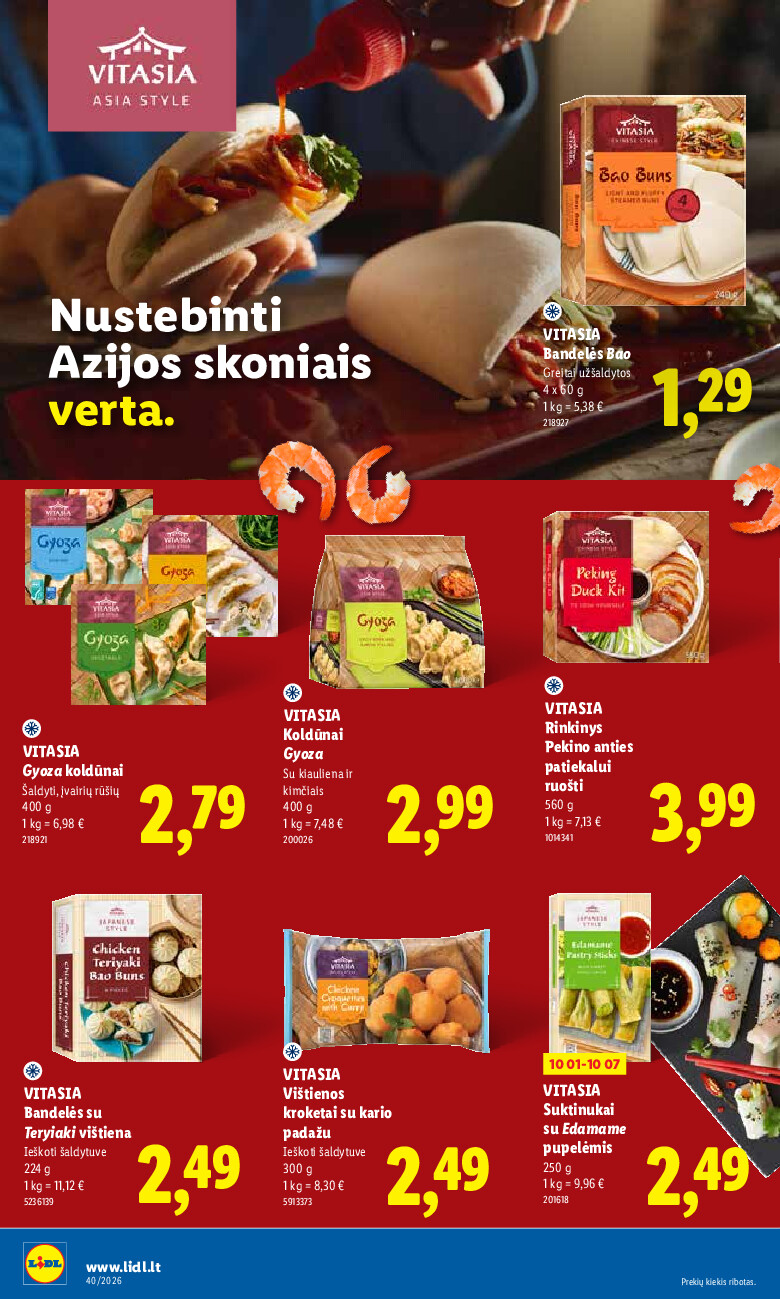 lidl - MAISTO PREKIŲ PASIŪLYMAI (2026-09-28 - 2026-10-04) - page: 28