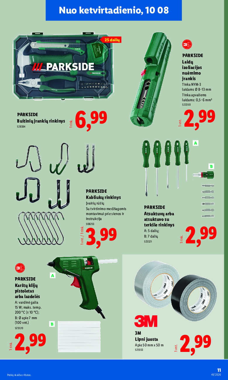 lidl - NE MAISTO PREKIŲ PASIŪLYMAI (2026-10-05 - 2026-10-11) - page: 19