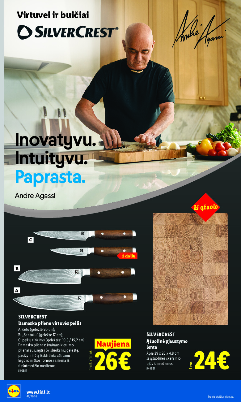 lidl - NE MAISTO PREKIŲ PASIŪLYMAI (2026-10-05 - 2026-10-11) - page: 4