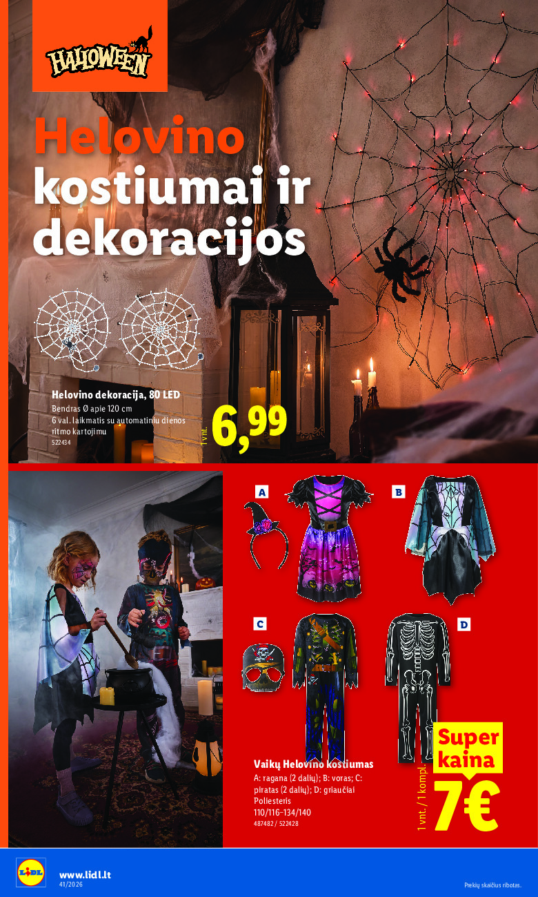 lidl - NE MAISTO PREKIŲ PASIŪLYMAI (2026-10-05 - 2026-10-11) - page: 6