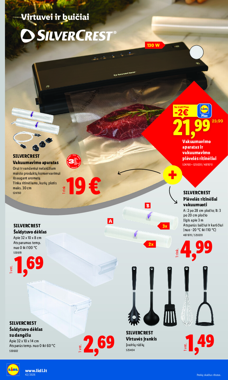 lidl - NE MAISTO PREKIŲ PASIŪLYMAI (2026-10-12 - 2026-10-18) - page: 20