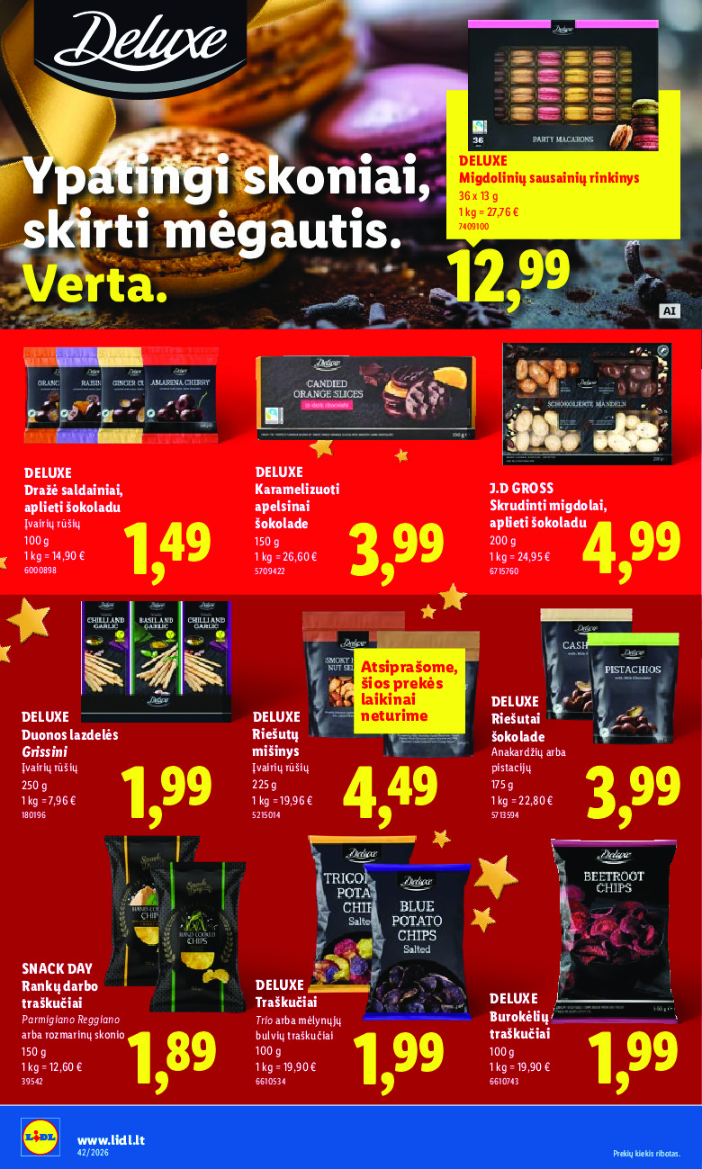 lidl - MAISTO PREKIŲ PASIŪLYMAI (2026-10-12 - 2026-10-18) - page: 20