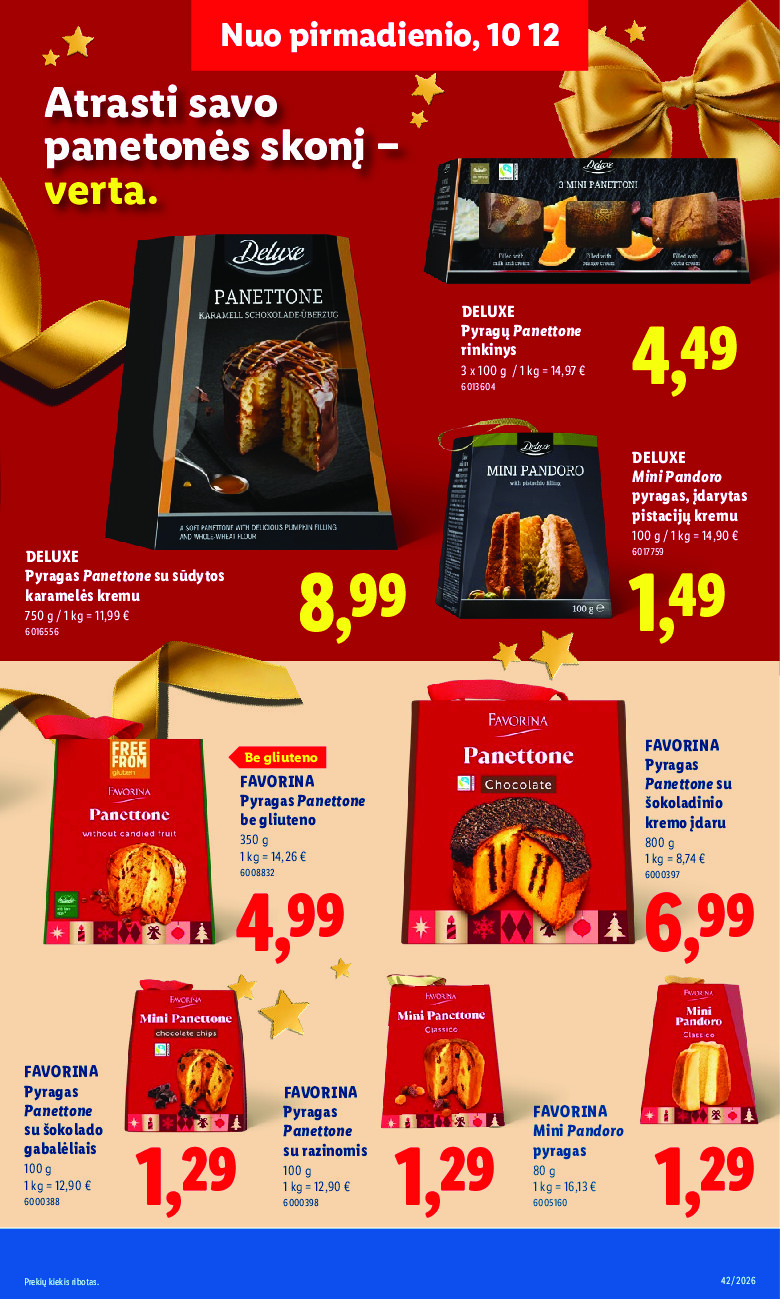 lidl - MAISTO PREKIŲ PASIŪLYMAI (2026-10-12 - 2026-10-18) - page: 21