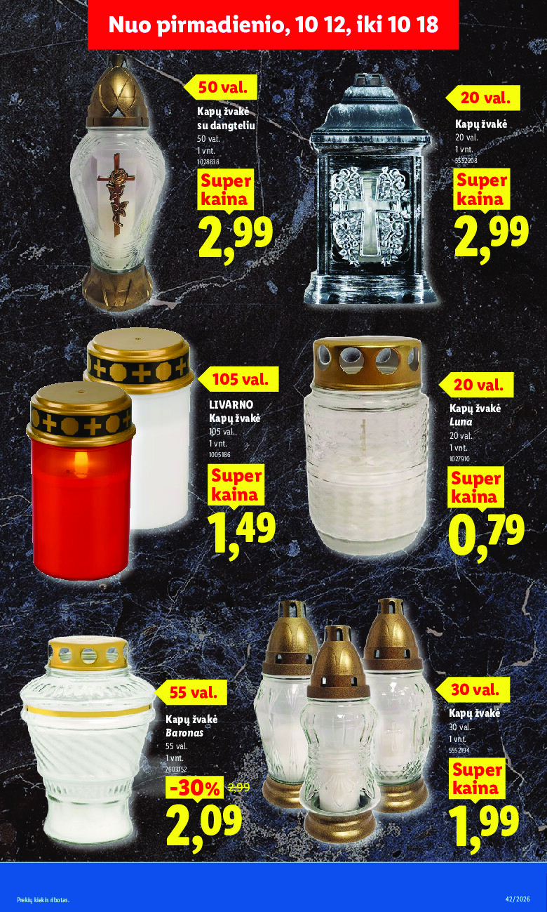 lidl - MAISTO PREKIŲ PASIŪLYMAI (2026-10-12 - 2026-10-18) - page: 27