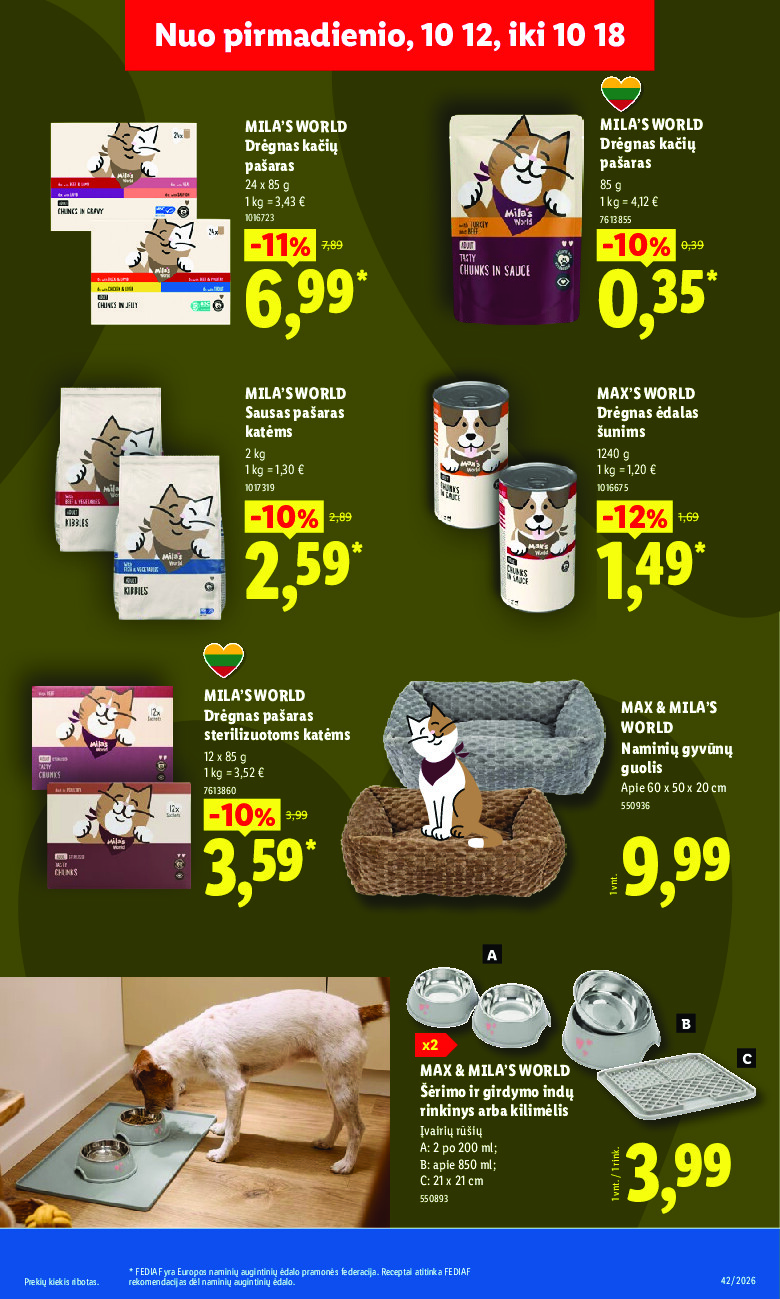 lidl - MAISTO PREKIŲ PASIŪLYMAI (2026-10-12 - 2026-10-18) - page: 29