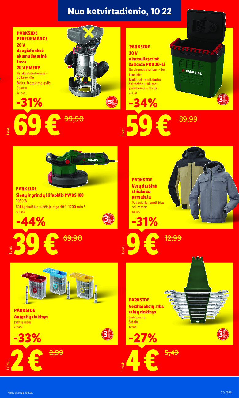 lidl - Nauja parduotuvė! (2026-10-19 - 2026-10-25) - page: 3