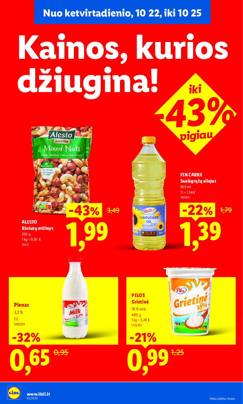 lidl - Nauja parduotuvė! (2026-10-19 - 2026-10-25) - page: 6