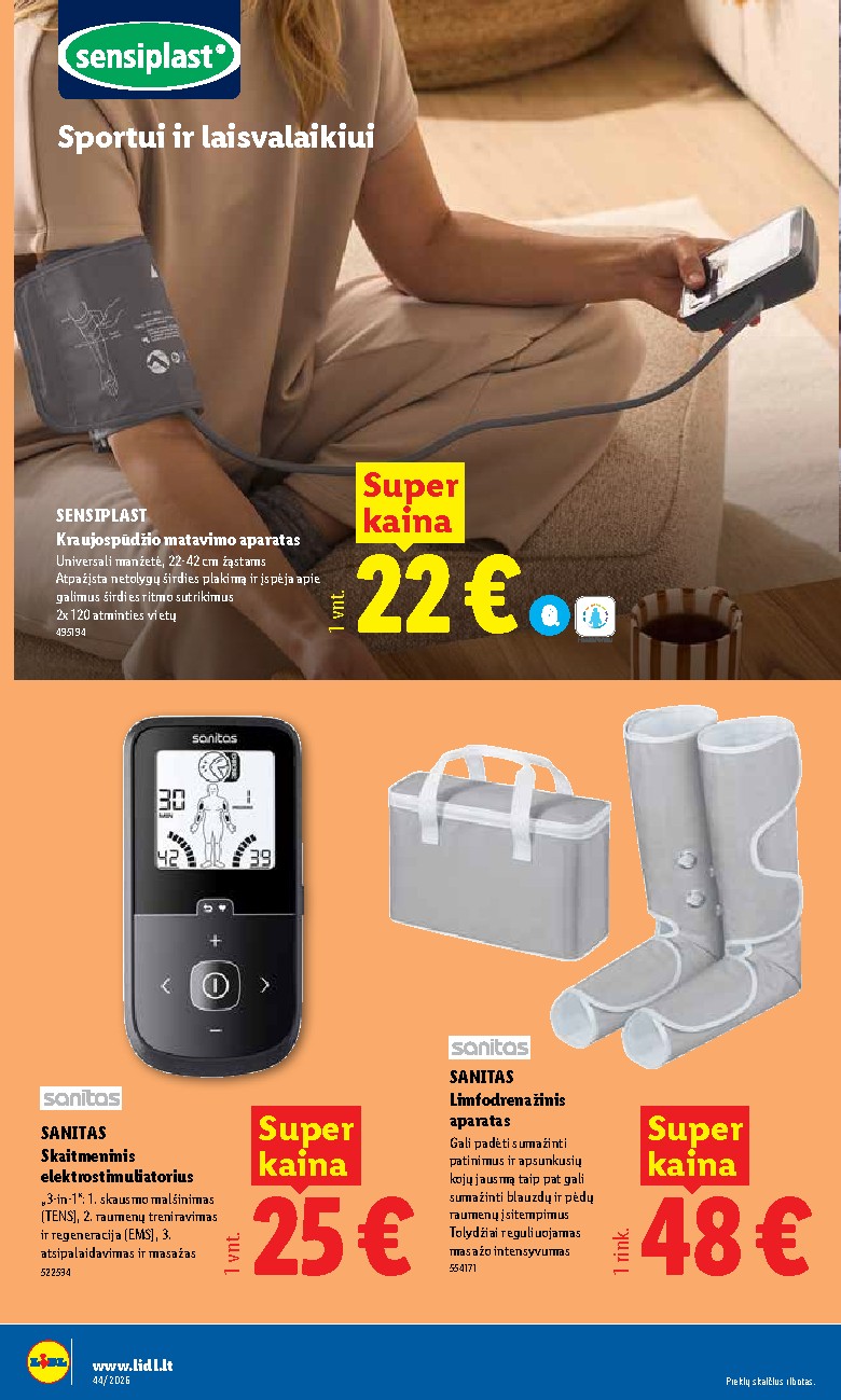 lidl - NE MAISTO PREKIŲ PASIŪLYMAI (2026-10-26 - 2026-11-01) - page: 2
