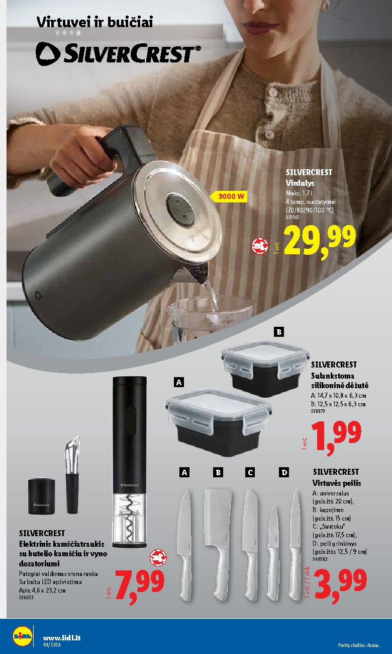 lidl - NE MAISTO PREKIŲ PASIŪLYMAI (2026-10-26 - 2026-11-01) - page: 12