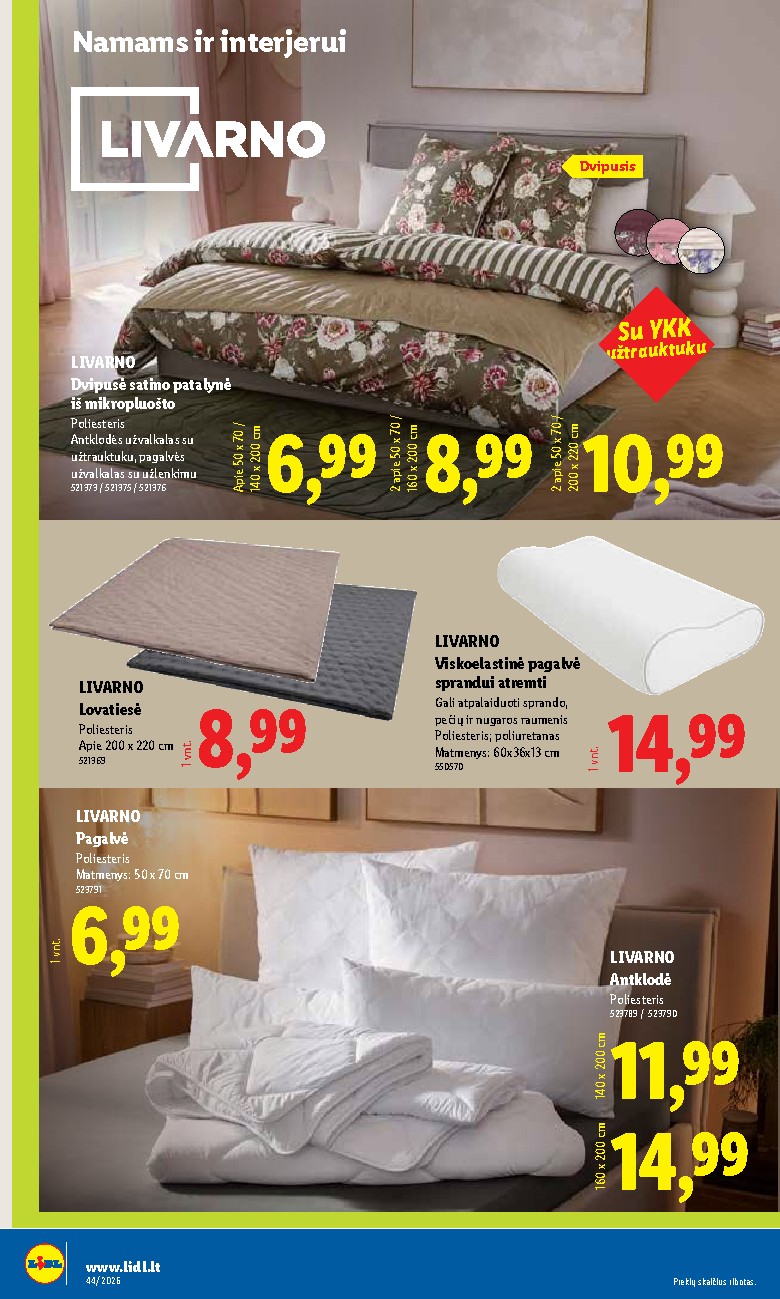 lidl - NE MAISTO PREKIŲ PASIŪLYMAI (2026-10-26 - 2026-11-01) - page: 16