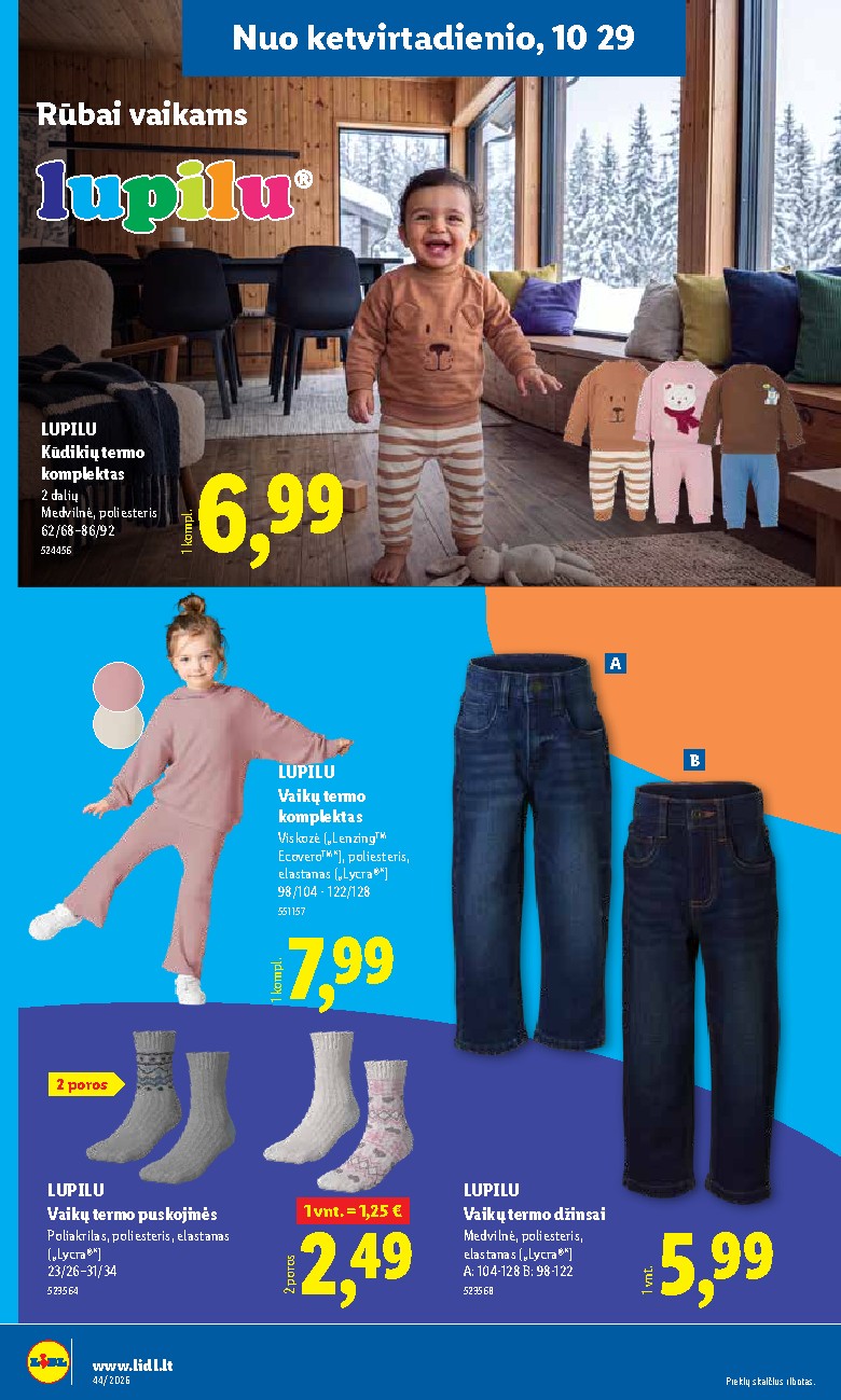 lidl - NE MAISTO PREKIŲ PASIŪLYMAI (2026-10-26 - 2026-11-01) - page: 20