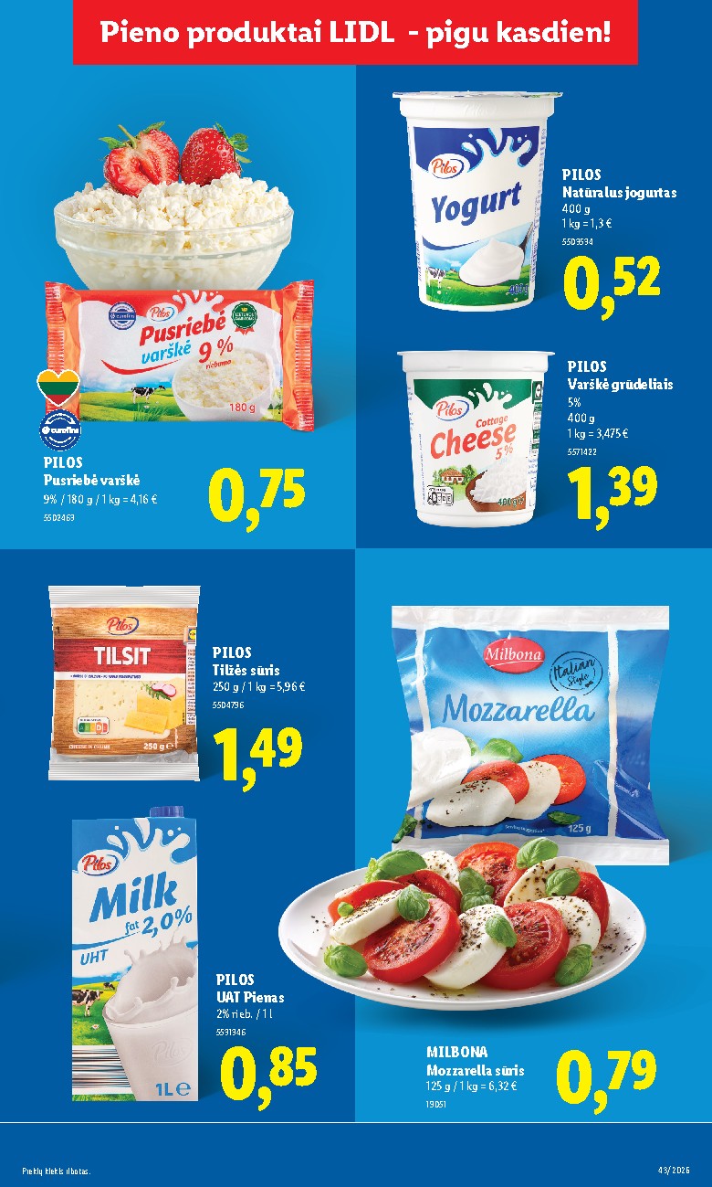 lidl - MAISTO PREKIŲ PASIŪLYMAI (2026-10-26 - 2026-11-01) - page: 23