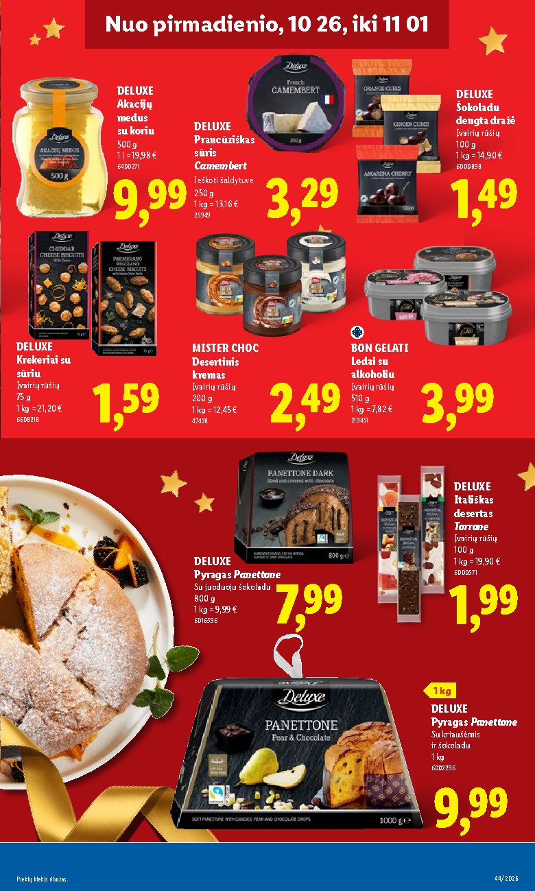lidl - MAISTO PREKIŲ PASIŪLYMAI (2026-10-26 - 2026-11-01) - page: 25