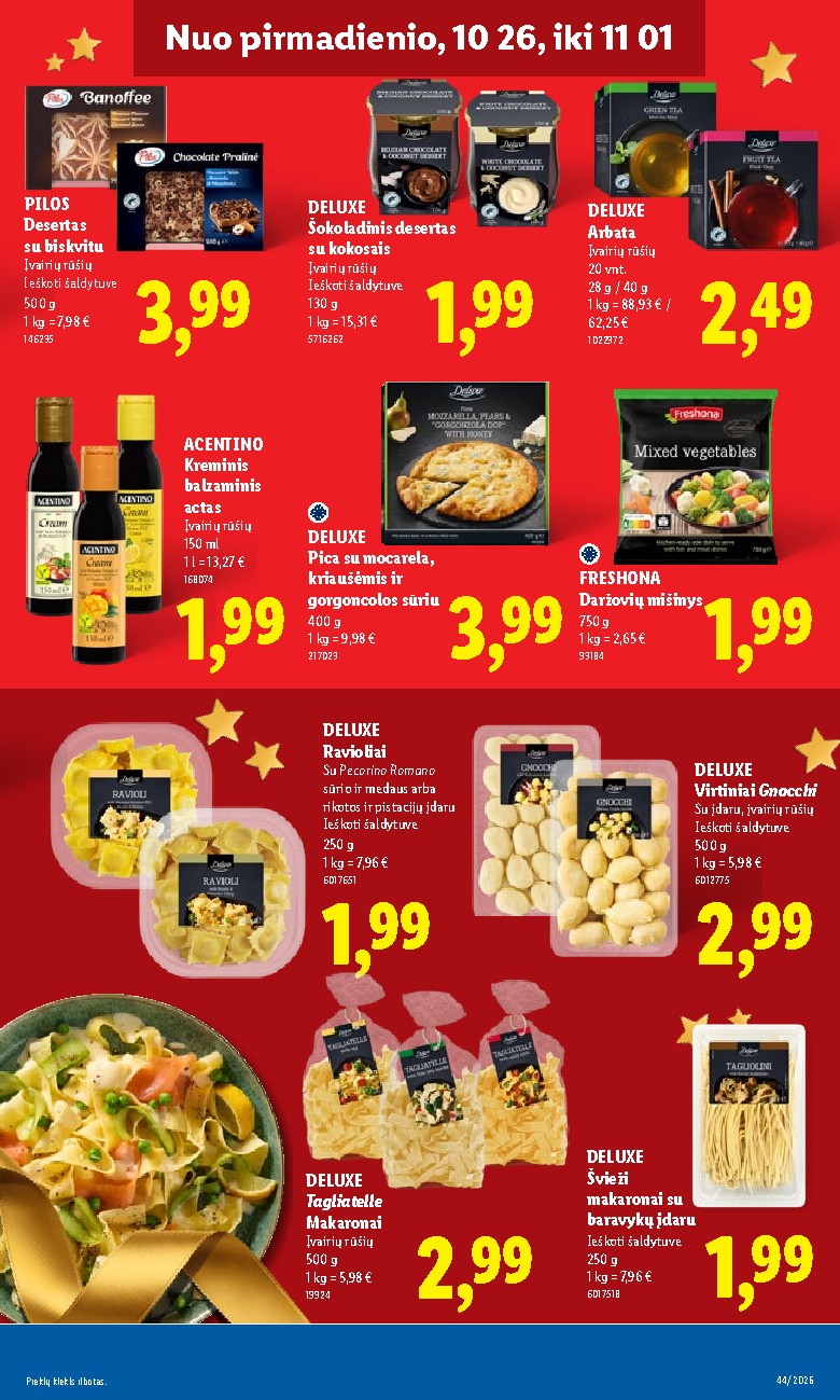 lidl - MAISTO PREKIŲ PASIŪLYMAI (2026-10-26 - 2026-11-01) - page: 27