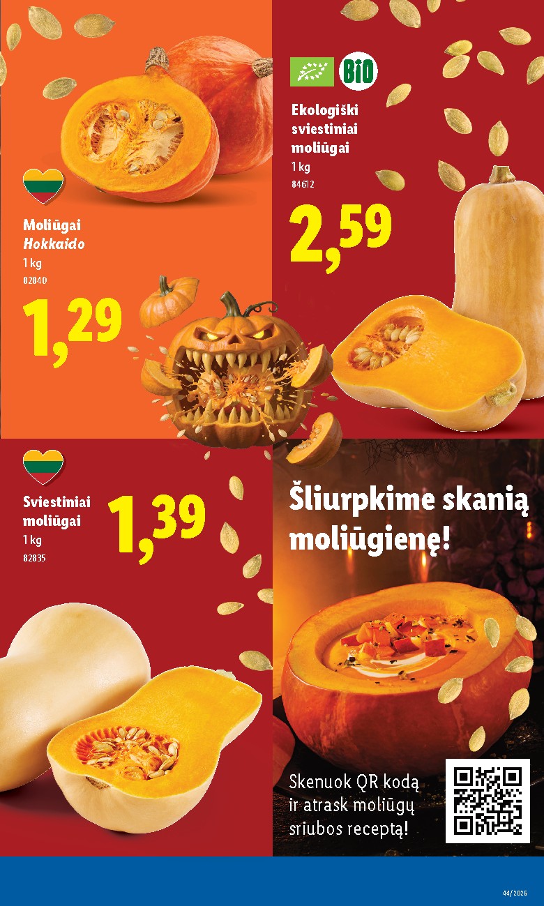 lidl - MAISTO PREKIŲ PASIŪLYMAI (2026-10-26 - 2026-11-01) - page: 9