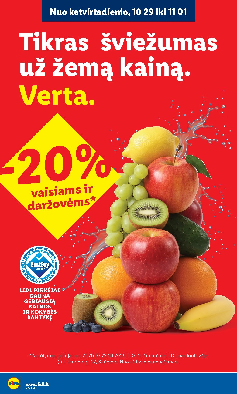 lidl - Nauja parduotuvė! (2026-10-26 - 2026-11-01) - page: 2