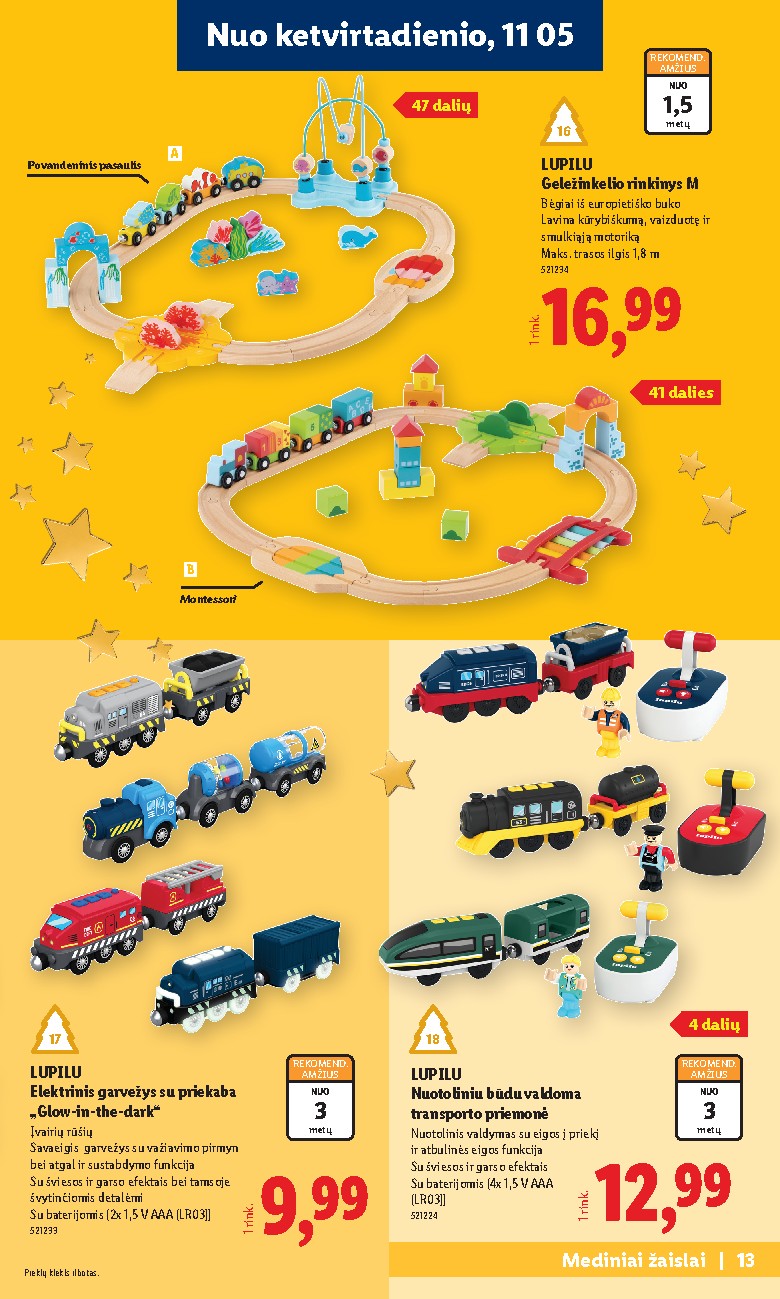 lidl - Žaislų katalogas (2026-11-02 - 2026-12-27) - page: 13
