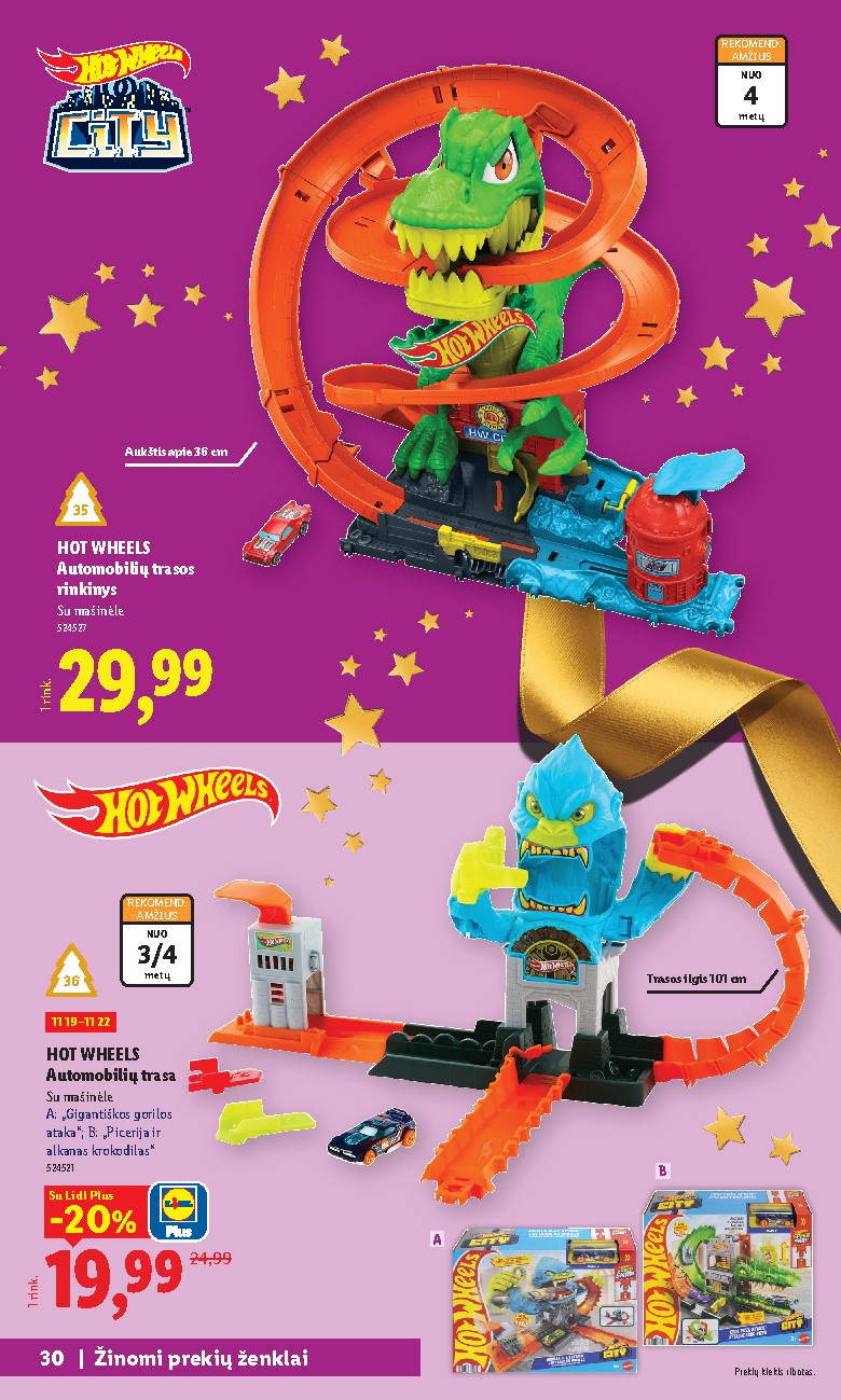 lidl - Žaislų katalogas (2026-11-02 - 2026-12-27) - page: 30