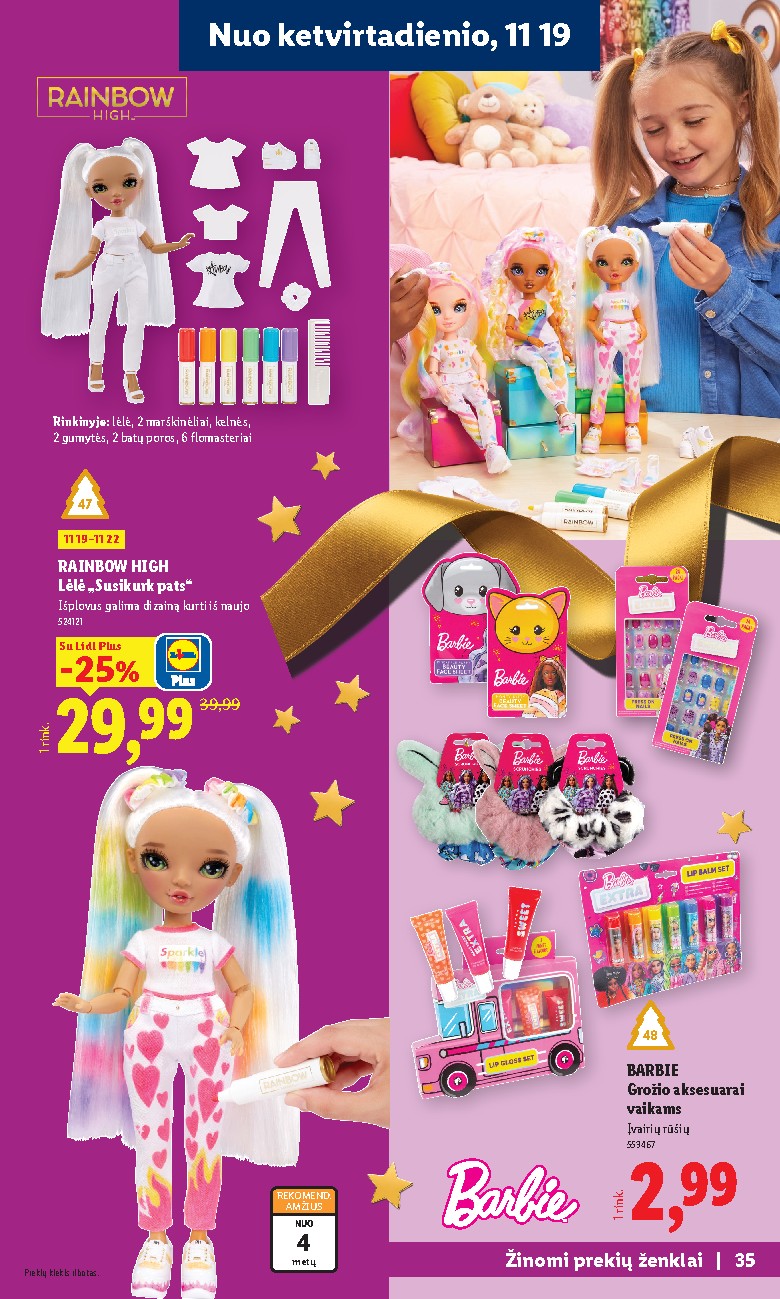 lidl - Žaislų katalogas (2026-11-02 - 2026-12-27) - page: 35