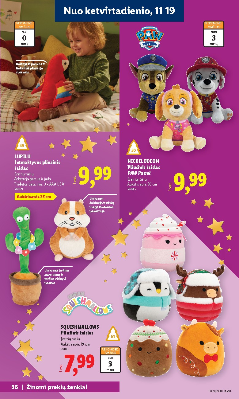 lidl - Žaislų katalogas (2026-11-02 - 2026-12-27) - page: 36