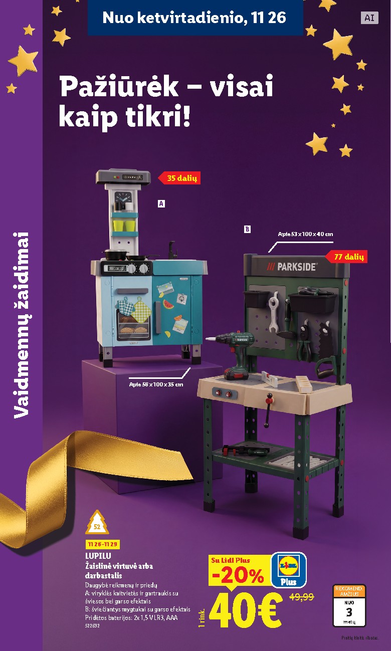 lidl - Žaislų katalogas (2026-11-02 - 2026-12-27) - page: 38