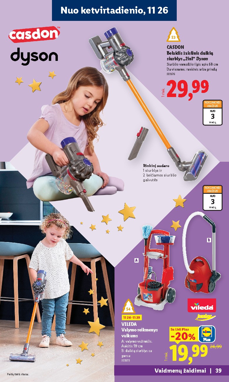 lidl - Žaislų katalogas (2026-11-02 - 2026-12-27) - page: 39