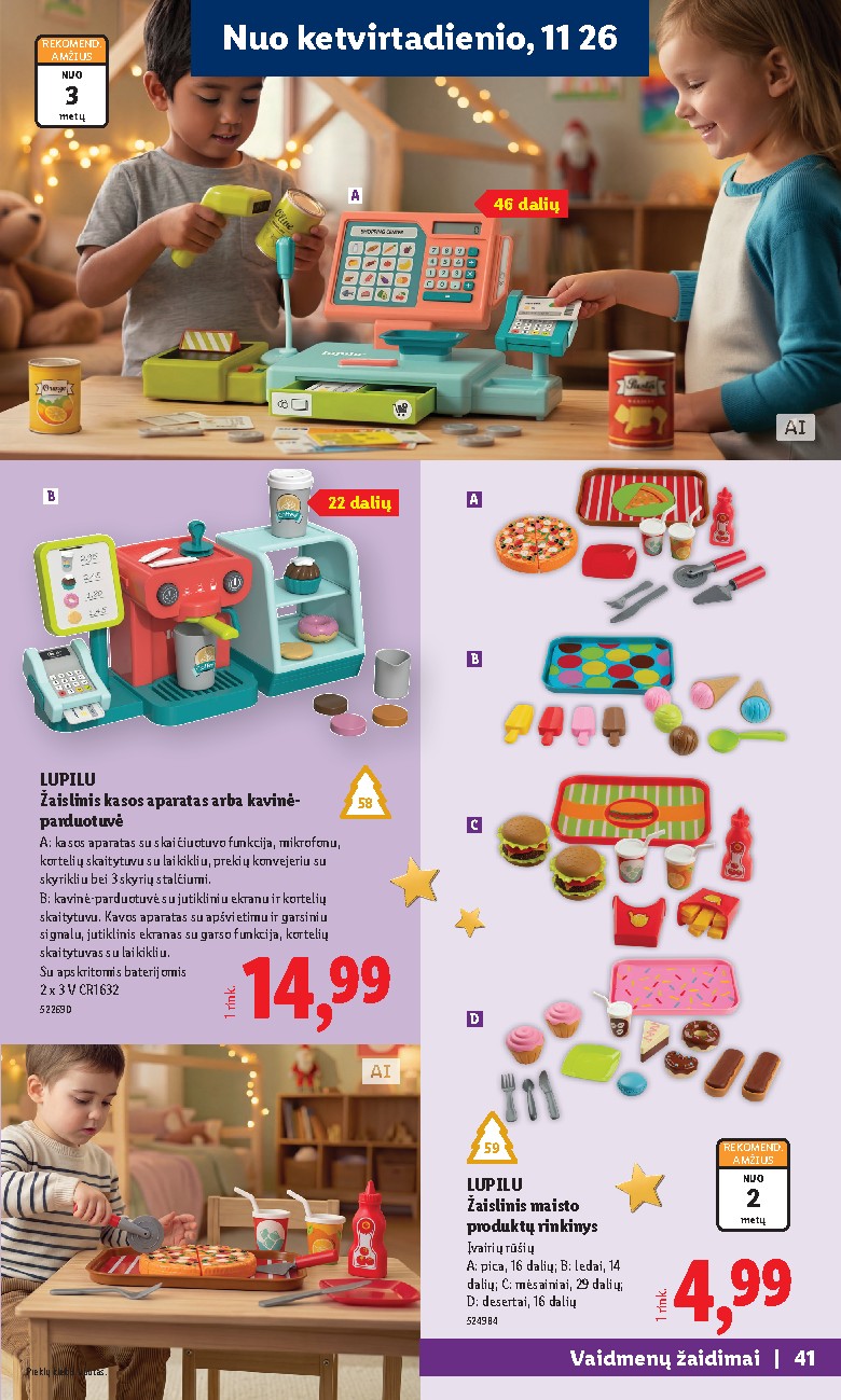 lidl - Žaislų katalogas (2026-11-02 - 2026-12-27) - page: 41