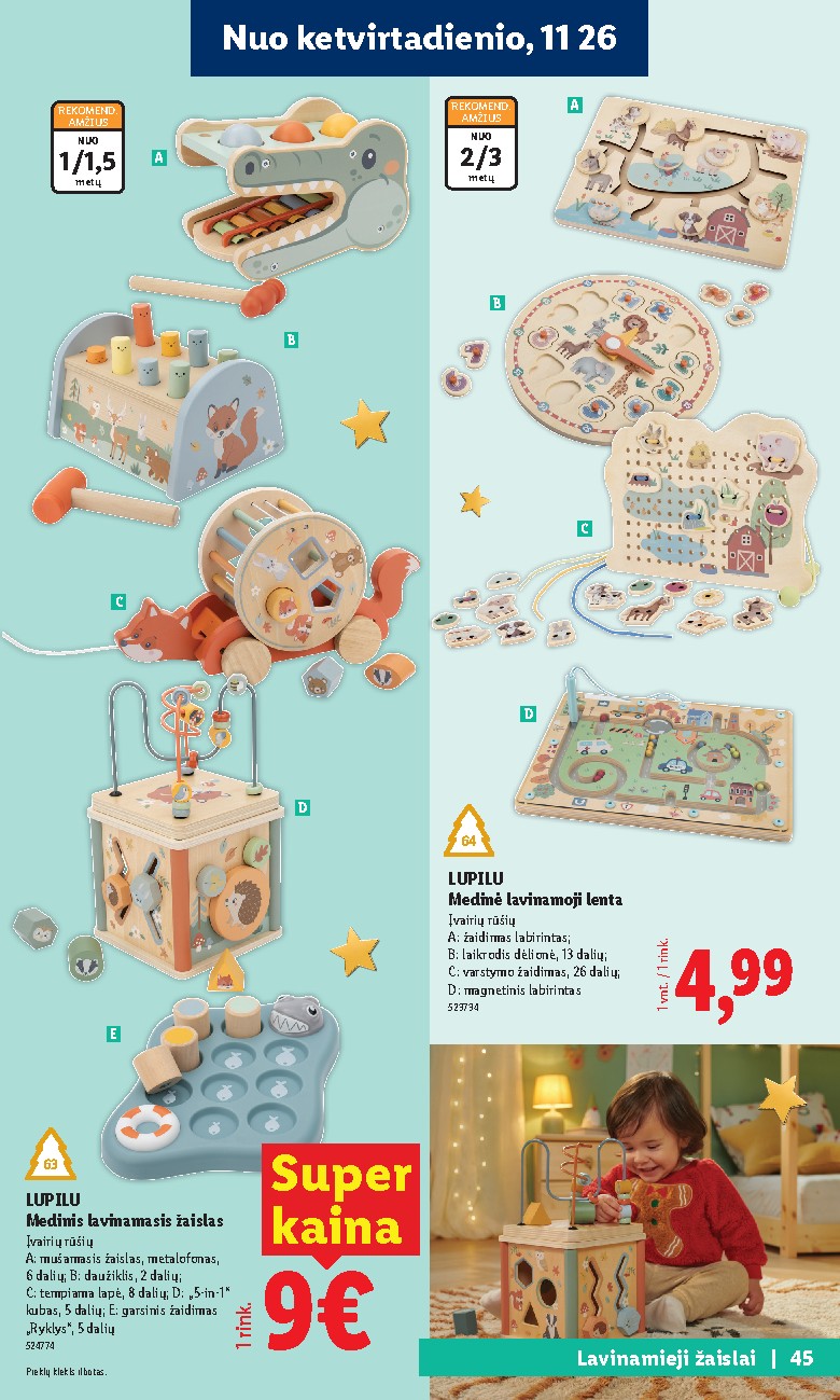 lidl - Žaislų katalogas (2026-11-02 - 2026-12-27) - page: 45
